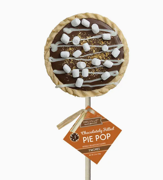 S'more Milk Chocolatey Fudge Pie Pop
