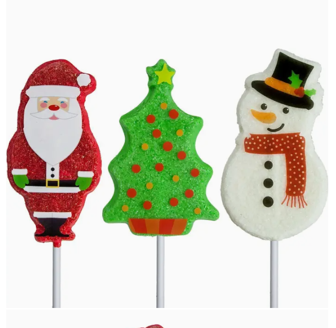 Sweet Holiday Lollipops - Multiple Flavors