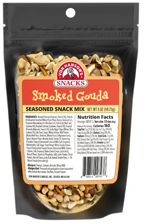 Von Hanson's Seasoned Snack Mix-Multiple Flavors