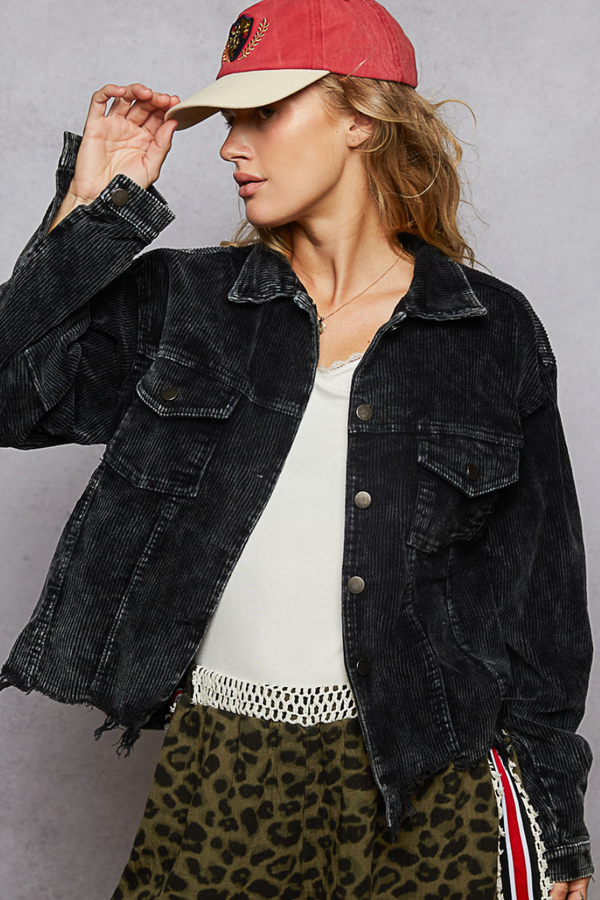 Black Corduroy Jacket