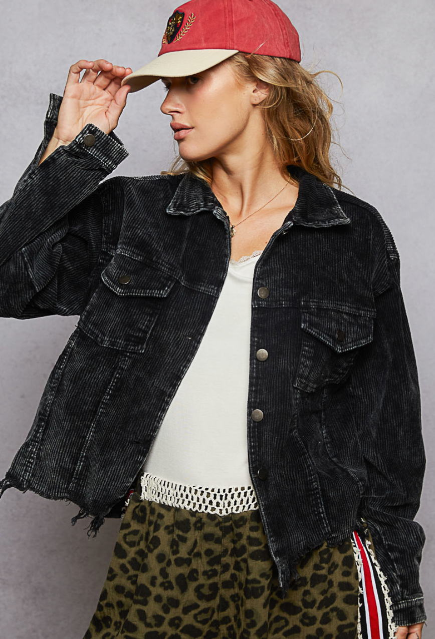 Black Corduroy Jacket
