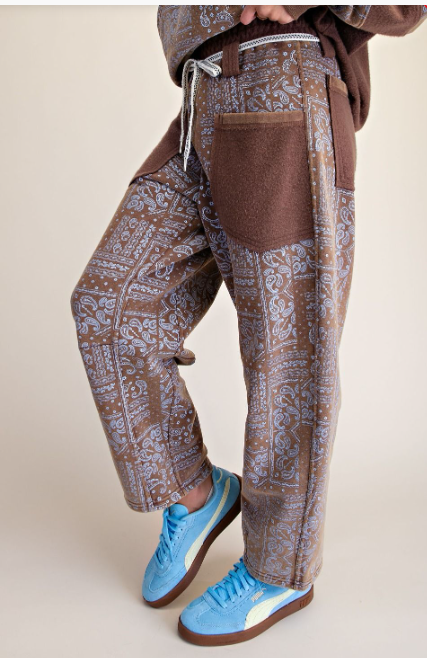 Bandana Breeze Barrel Pants