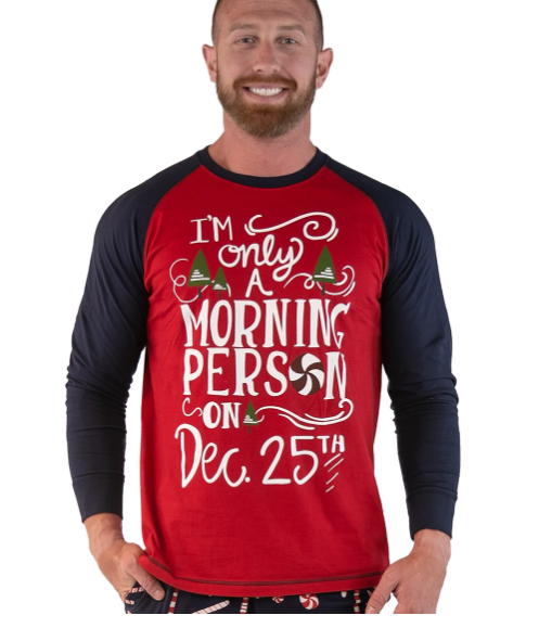 Lazy One Candy Cane Long Sleeve Tee