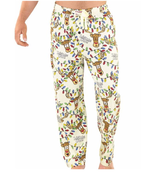 Lazy One Lights Out Green Pant