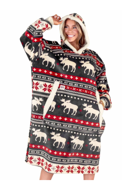 Cabin Fair Isle Blanket Hoodie
