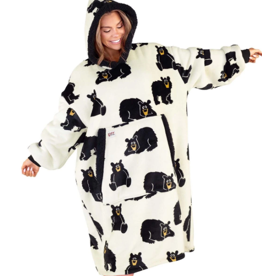 Family Bear Blanket Hoodie
