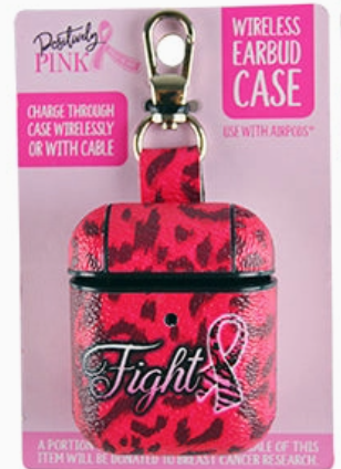 Breast Cancer Awareness Airpod Case - Multiple Designs