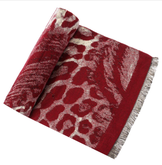 Wrapped In Wild Scarf