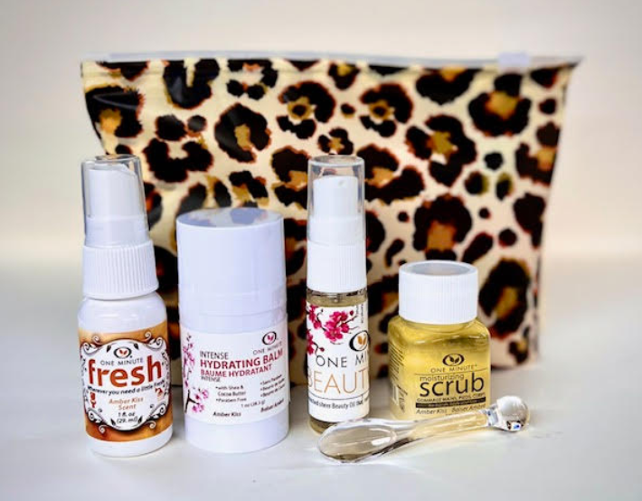 PREORDER- Animal Print Gift Travel Set