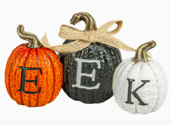 Pumpkin Trio Tabletop Decor - Multiple Designs