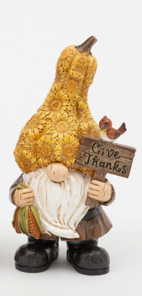 Resin Harvest Gnome W/ Gourd Hat - Multiple Designs