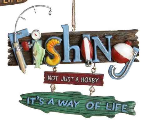 4.5-5" Word Ornament - Multiple Designs