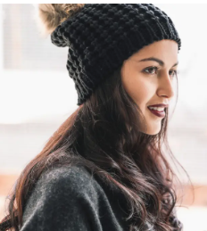 Pom Pom Party Beanie-Multiple Colors