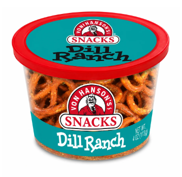 Von Hanson's Seasoned Pretzels-Multiple Flavors