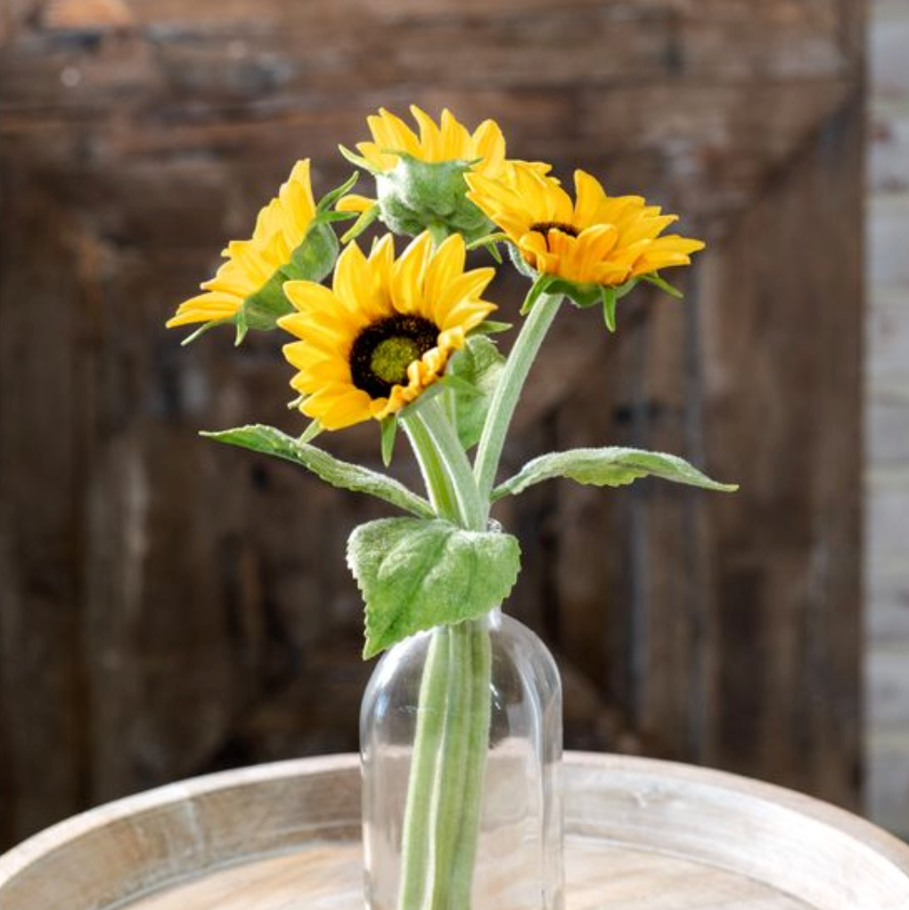 Yellow 4PC 13" BUNDLE SUNFLOWER