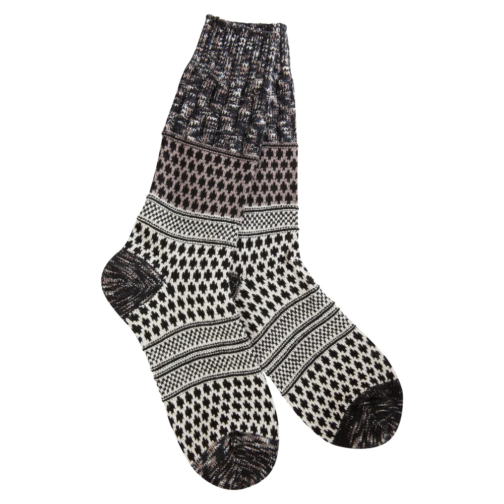 PREORDER- Gallery Textured Crew Socks - Multiple Colors