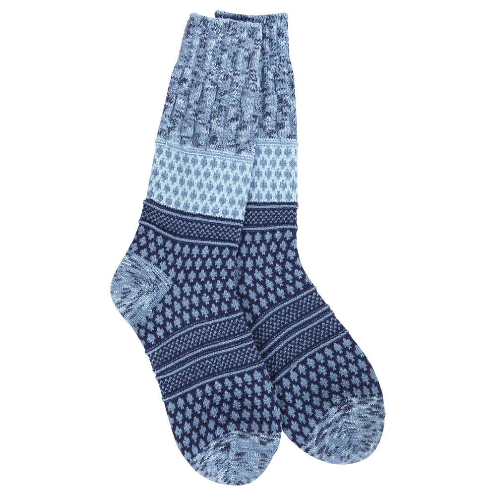 PREORDER- Gallery Textured Crew Socks - Multiple Colors