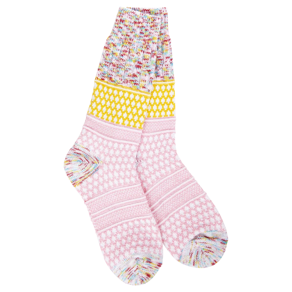 PREORDER- Gallery Textured Crew Socks - Multiple Colors