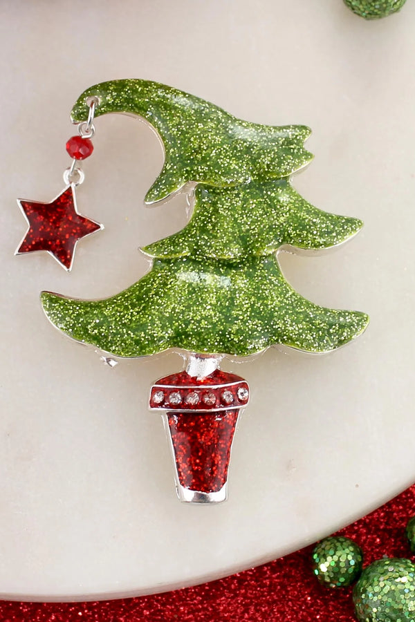 Funky Tree Convertible Pin/Pendant