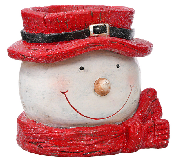 Snowman Head Container