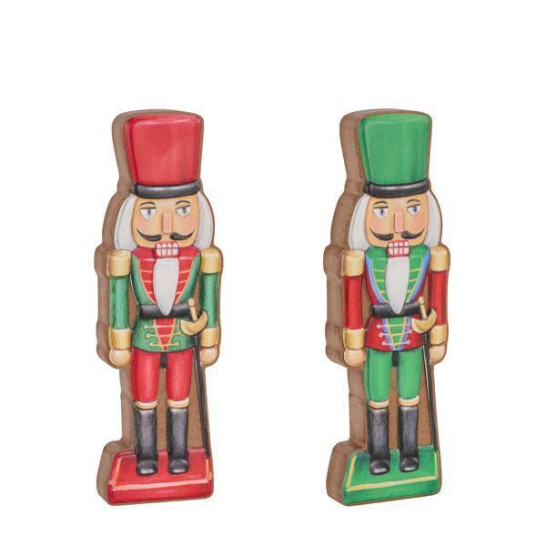 10"H X 3"L Nutcracker Tabletop - Multiple Colors