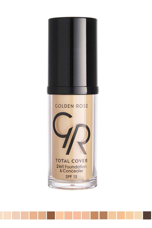 Total Cover Foundation & Concealer - Celesty