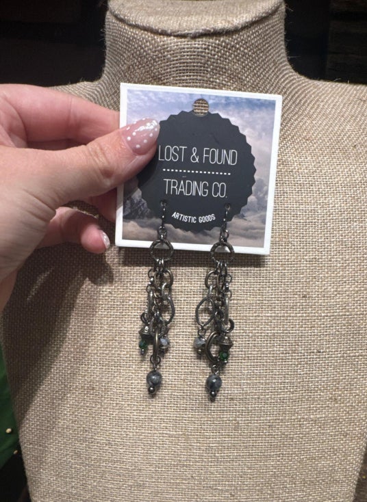Lost & Found Chain Dangle Earrings