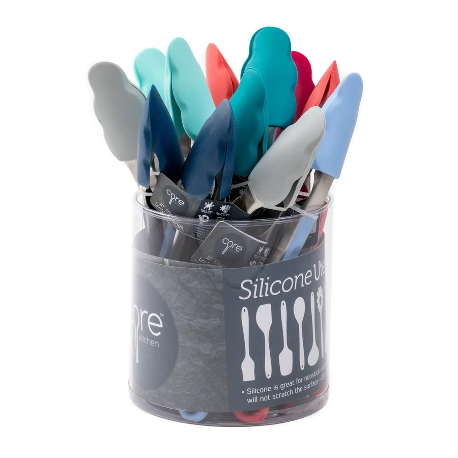 10" Locking Tongs - Multiple Colors