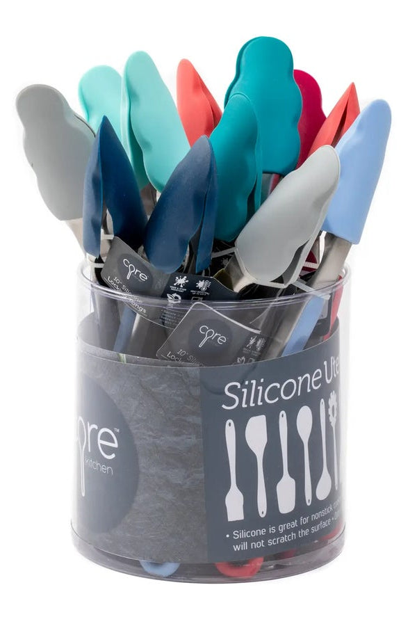 10" Locking Tongs - Multiple Colors