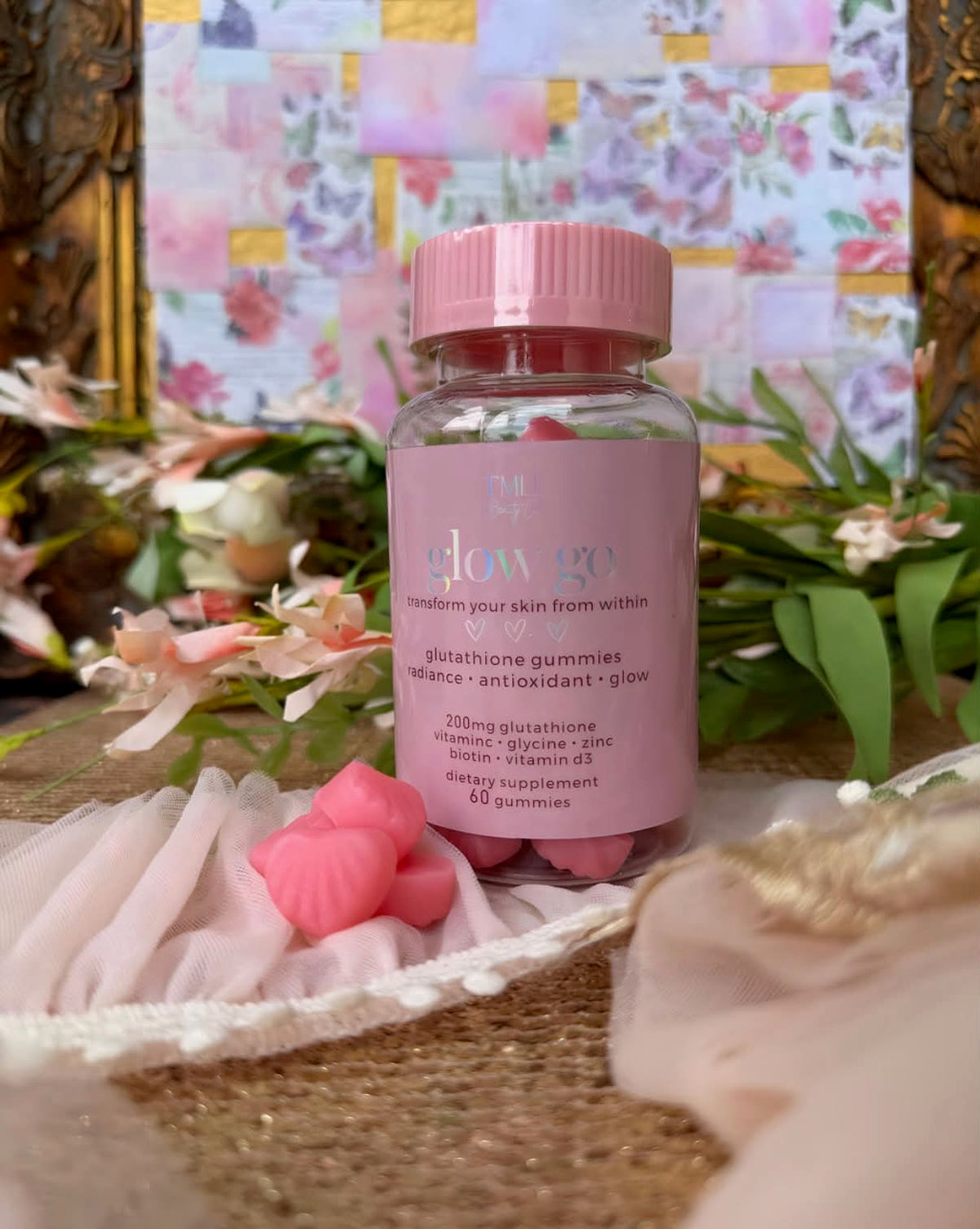 PREORDER- Glow Go Glutathione Gummies