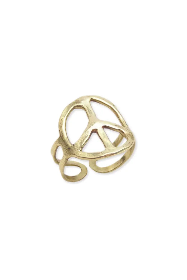 All Is Well Peace Ring- Multiple Colors