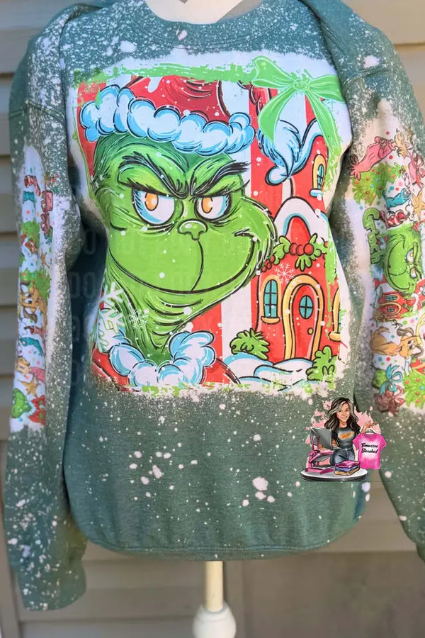 PREORDER- Grinchy Smile Sweatshirt