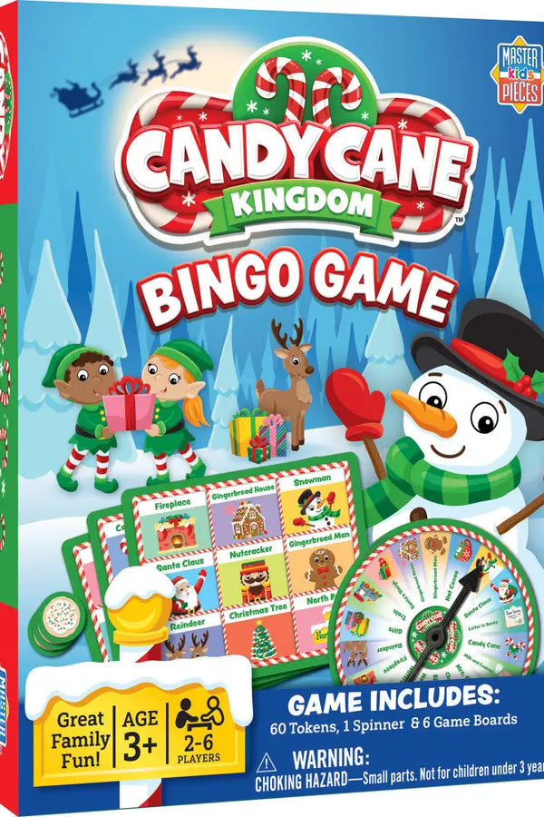 Candy Cane Kingdom Bingo Game