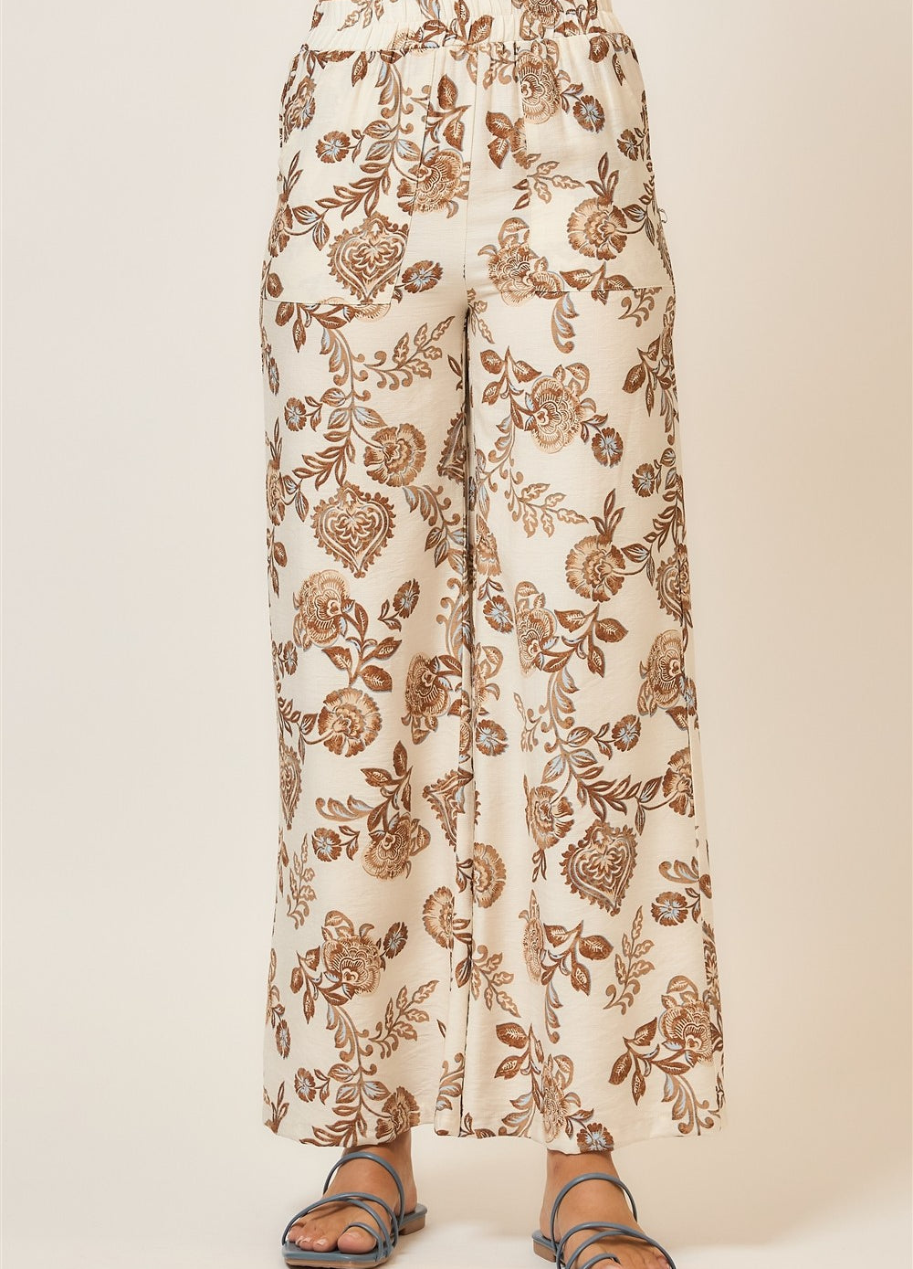 Just Like A Flower Pants - Natural