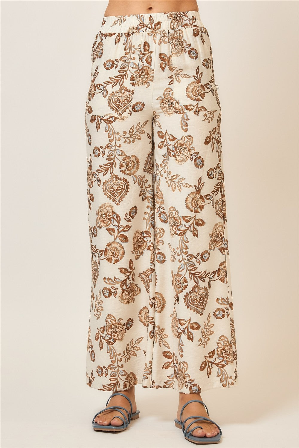 Just Like A Flower Pants - Natural