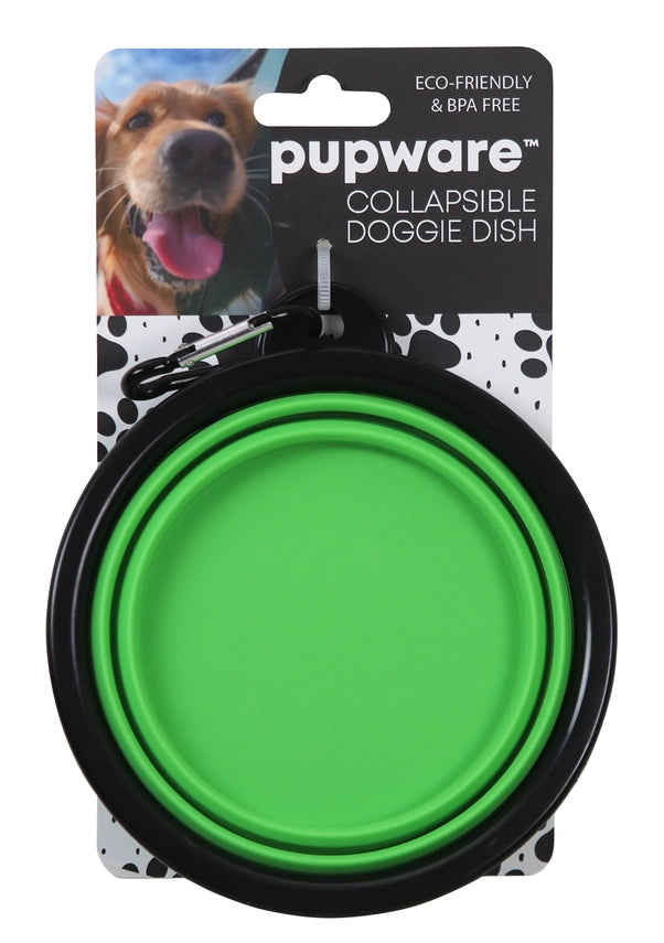 Pupware Collapsible Doggie Dish - Multiple Colors