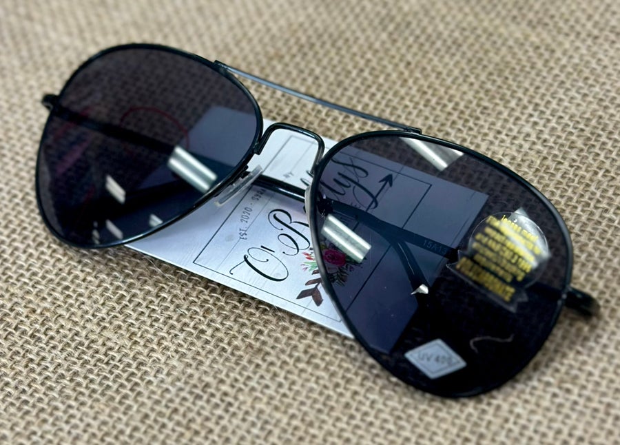 #506 Serious Business Aviator Shades