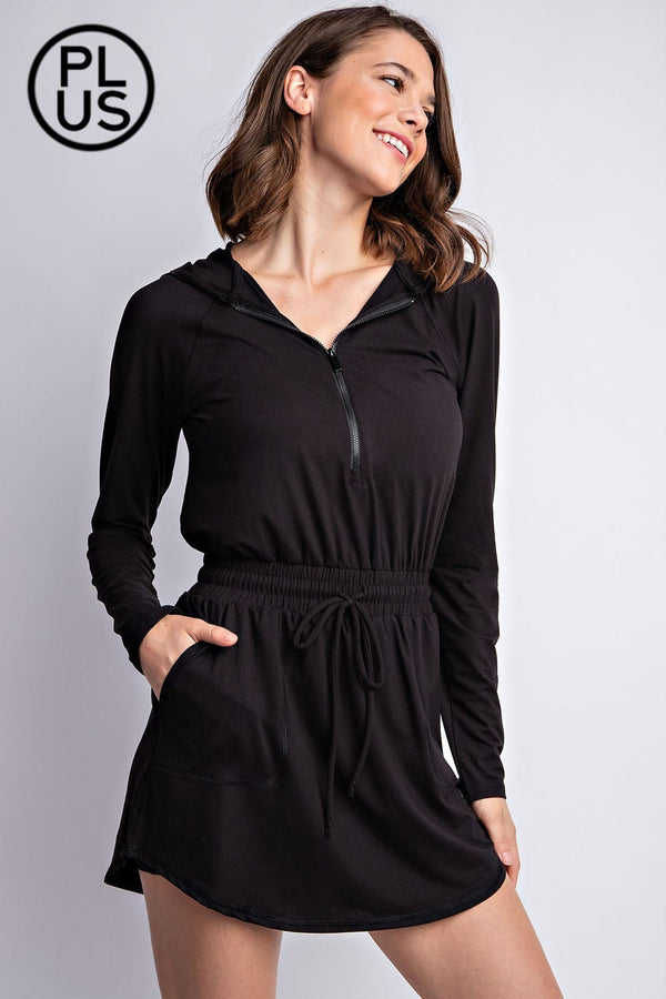 Laid Back Romper - Black