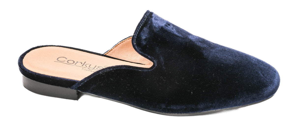 Spotlight Velvet Mules