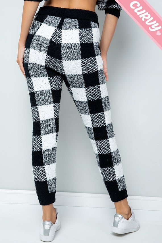 Time For Plaid Lounge Pants