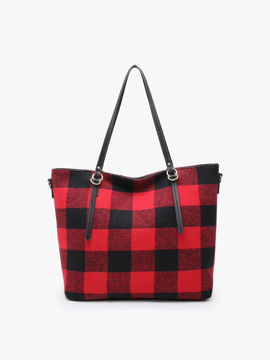 Ingrid Tote w/ Zipper Closure Jen & Co