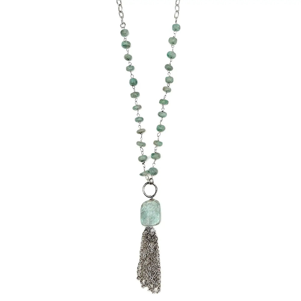 Willow Whisper Tassel Necklace