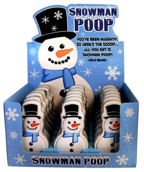 Snowman Poop Jelly Beans Tin