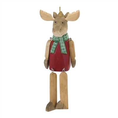 Merry Moose Ornament