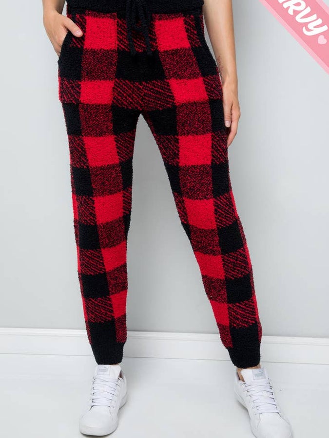 Time For Plaid Lounge Pants