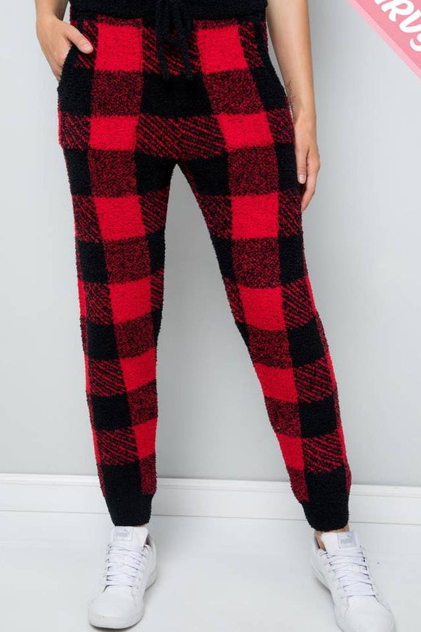 Time For Plaid Lounge Pants