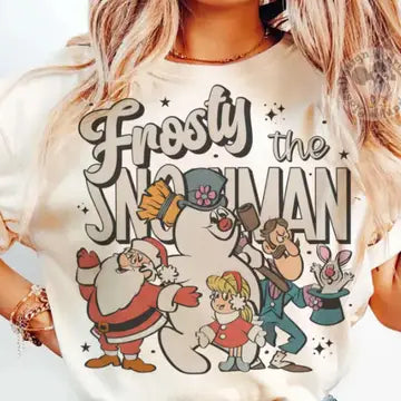 Snowman Friends Christmas Tee