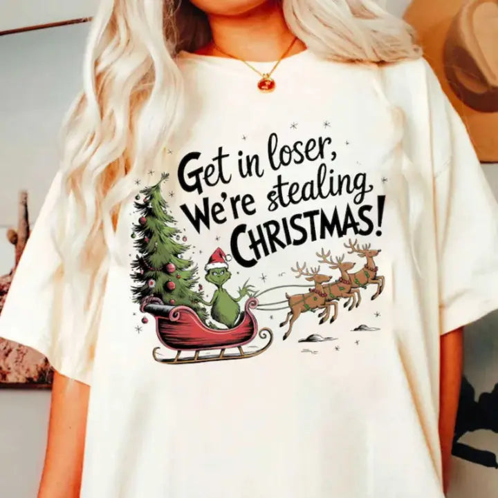 Stealing All the Cheer Christmas Tee