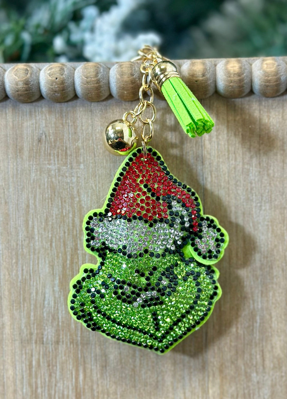 Grinch Keychain