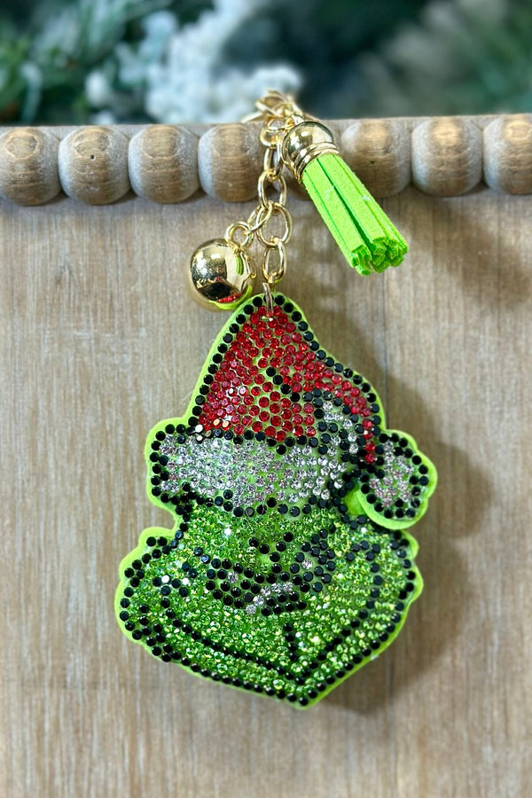 Grinch Keychain